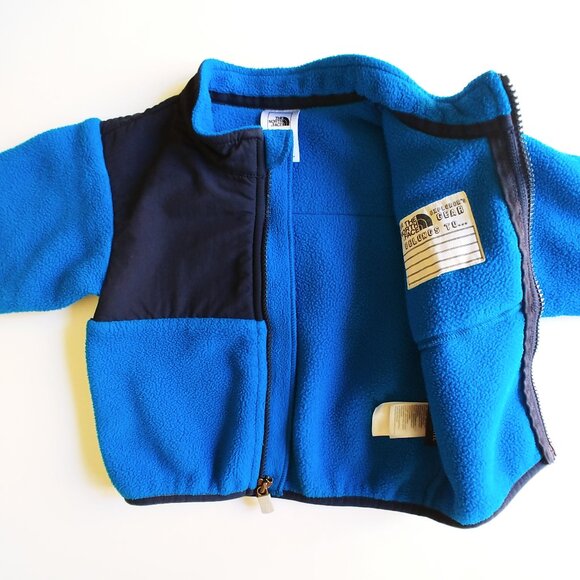 The North Face Denali Polartec Fleece Zip-Up Jacket 6-12 Months - Picture 10 of 13